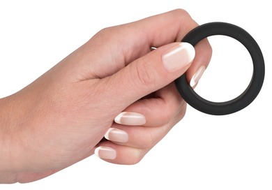 Эрекционное кольцо Black Velvets Cock Ring 3,8 см