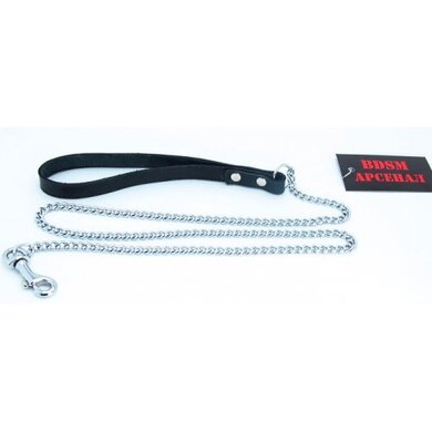 Поводок с крупной цепью