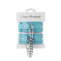 Наручники скругленные тиффани (серебро)