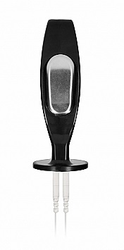 Анальная пробка с электростимуляцией E-Stim Hollow Butt Plug Shots Electroshock