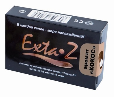 Интимное возбуждающее масло с ароматом кокоса Exta-Z (1,5 мл)