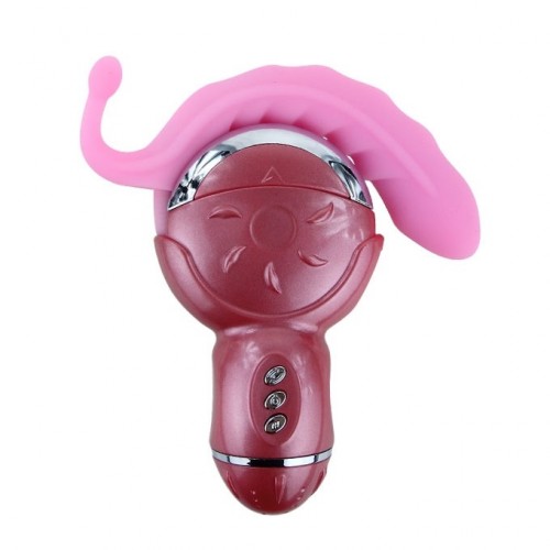 Клиторальный стимулятор с насадкой Rolling Fun 2 Baile