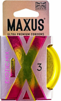 Презервативы Maxus Exotic Mix ароматизированные в железном кейсе (3 шт)