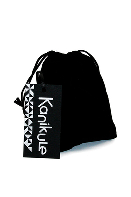 Серебряная анальная пробка для ношения c красным кристаллом (Small)