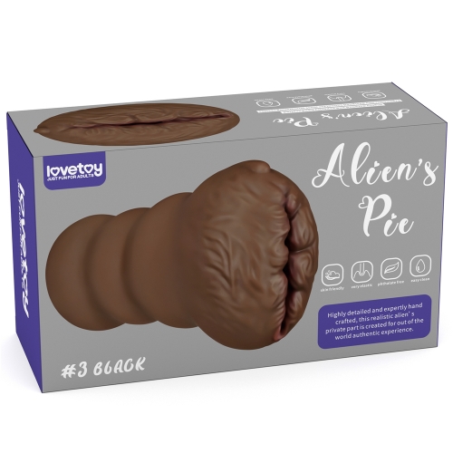 Мастурбатор Инопланетная вагина Alien's Pie №3 Black