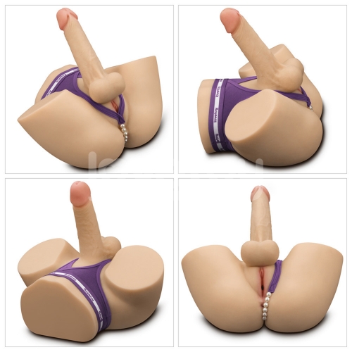 Реалистичный мастурбатор с пенисом, вагиной и анусом Streetgirl's №17