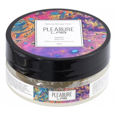 Массажный крем с ароматом винограда и инжира и эфирным маслом-афродизиаком иланг-иланга Pleasure Lab Relaxing (50 мл)
