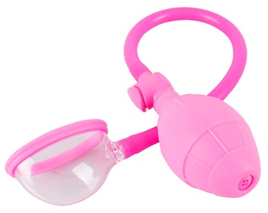 Помпа вагинальная розовая Labia Sucker