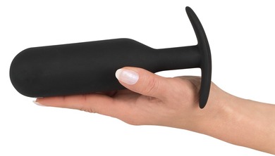 Анальная пробка черная Anal Trainer, размер L