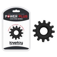 Эрекционное кольцо Черное POWER PLUS (1шт)