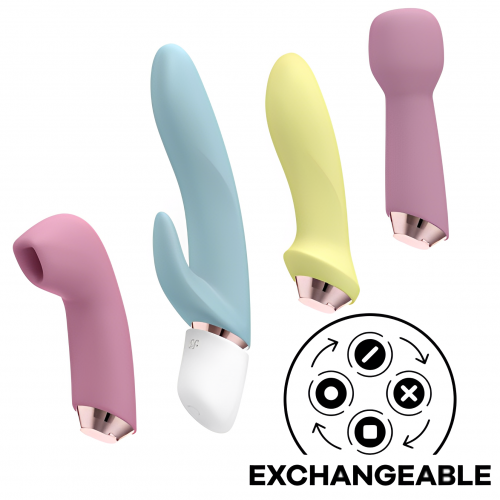 Набор из четырех игрушек Marvelous Four Vibrator & Air Pulse Set Satisfyer 