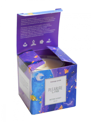 Массажная свеча с ароматом пачули Pleasure Lab Before Sunset (50 мл)