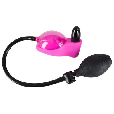 Вакуумная вагинальная помпа с вибрацией Pink