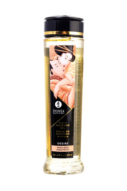Возбуждающее массажное масло с ароматом ванили Shunga Desire (240 мл)