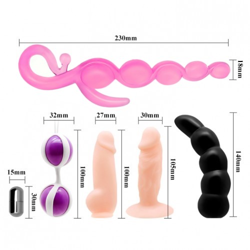 Любовный набор Love Kits из 6 предметов Baile