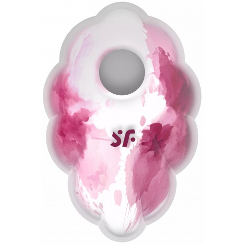 Вакуумно-волновой стимулятор с вибрацией розовый Cloud Dancer Satisfyer