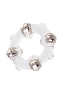 Эрекционное кольцо с металлическими шариками