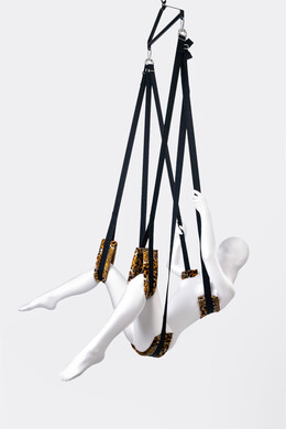 Секс-качели с леопардовым принтом Anonymo