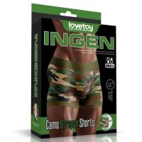 Шорты для страпона камуфляжные Ingen Camo XL/XXL