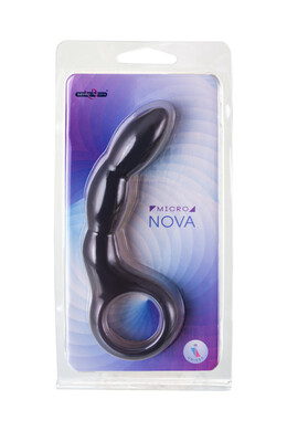 Анальная втулка чёрная Micro Nova