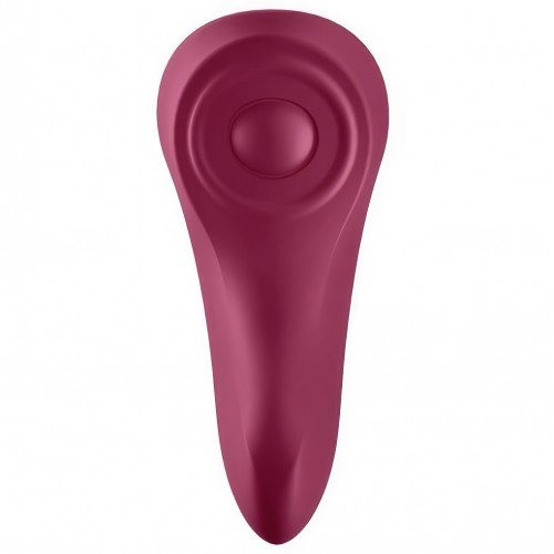 Клиторальный смарт-стимулятор для ношения бордовый Sexy Secret Satisfyer 