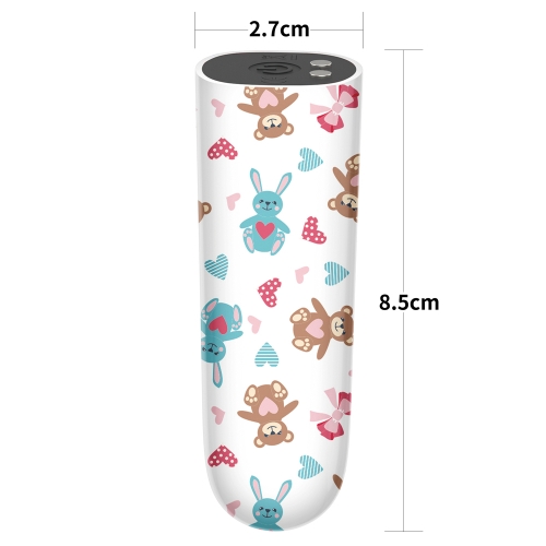 Перезаряжаемый мини вибратор LoveToy Bear Massager