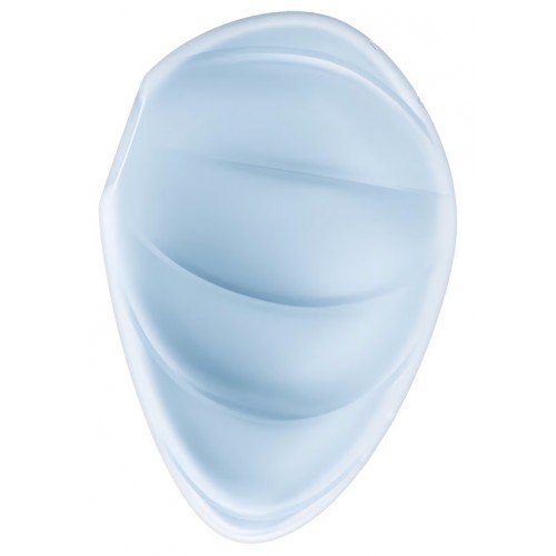 Вакуумно-волновой стимулятор с вибрацией голубой Cloud Dancer Satisfyer 