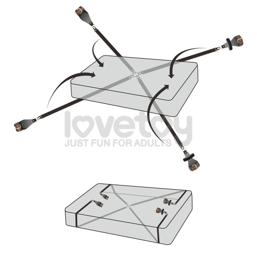 Бондаж на кровать Reign Rebellion