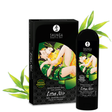 Возбуждающий гель для двоих с L-аргинином Shunga Lotus Noir (60 мл)