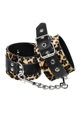 Поножи с леопардовым принтом Anonymo