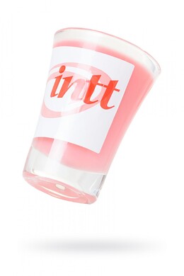 Массажная свеча для поцелуев Intt со вкусом Клубники (30 мл)