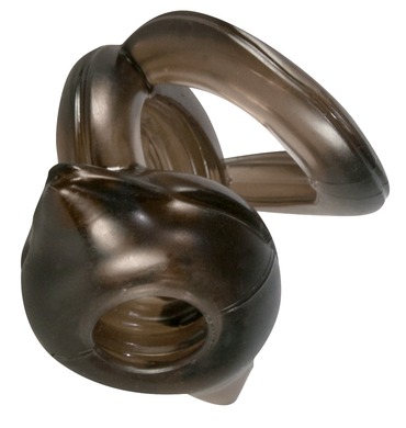 Эрекционное кольцо для пениса и мошонки Bad Kitty