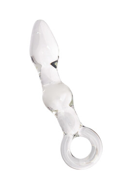 Анальный стимулятор стеклянный Sexus Glass 18 см