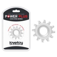Эрекционное кольцо Прозрачное POWER PLUS (1шт)