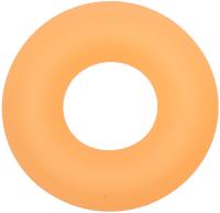 Эрекционное кольцо из жидкого силикона светящееся в темноте оранжевое Alpha Liquid Silicone