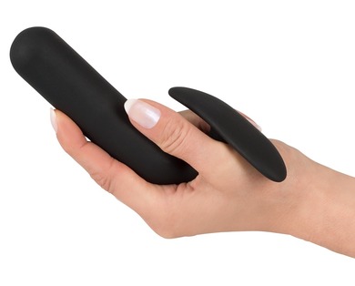 Анальная пробка черная Anal Trainer, размер S