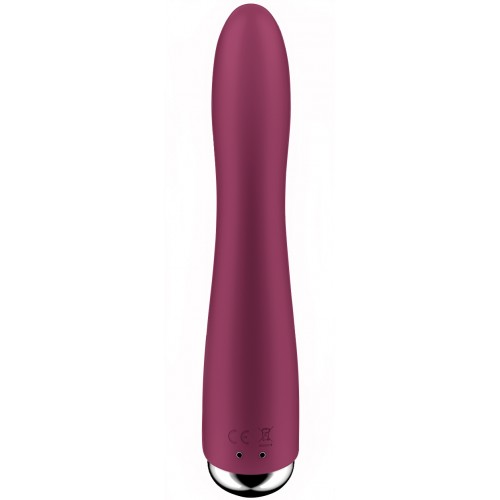 Вибратор с ротацией красный Satisfyer Spinning Vibe 1
