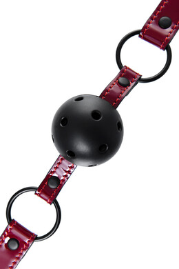 Кляп с красными ремешками Theatre