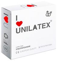 Презервативы ультратонкие Unilatex Ultrathin (3 шт)