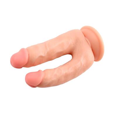 Анально-вагинальный фаллоимитатор на присоске Ballsy Super Cock Bromeo #03