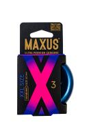 Презервативы Maxus XXL увеличенного размера в железном кейсе (3 шт)