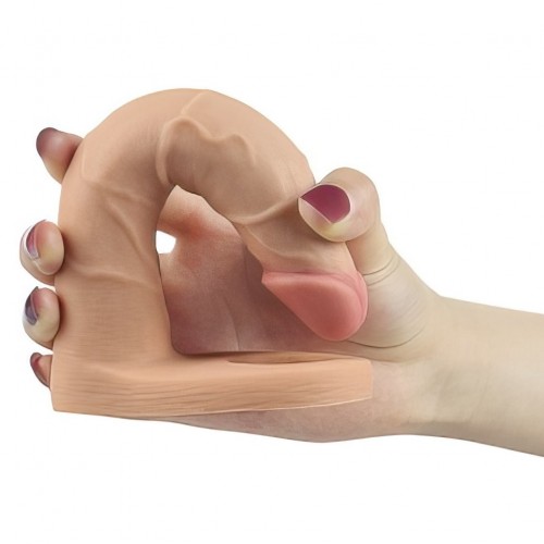 Насадка для двойного проникновения с вибрацией The Ultra Soft Double 17 см