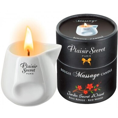 Массажная свеча Plaisir Secret Paris Bois Rouge & Red Wood (80 мл)