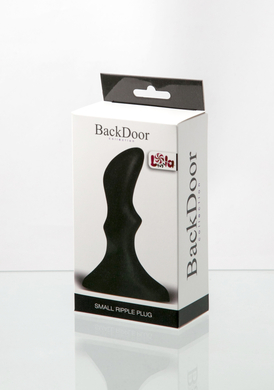 Анальный стимулятор Small ripple plug Black