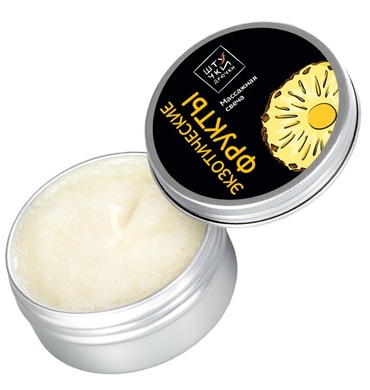 Массажная свеча Штучки-Дрючки "Экзотические фрукты" (30 мл)