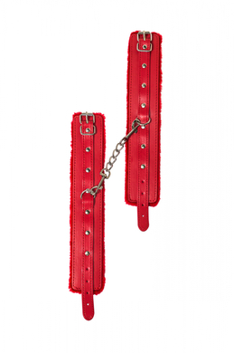 Поножи красные меховые Party Hard Eternity