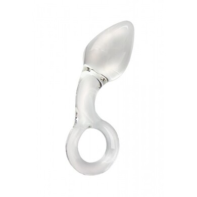 Анальная втулка из стекла для стимуляции простаты