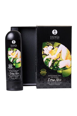 Возбуждающий гель для двоих с L-аргинином Shunga Lotus Noir (60 мл)