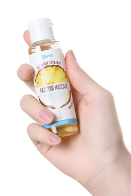 Масло для массажа Yovee Райский массаж с ароматом кокоса и ананаса (50 мл)