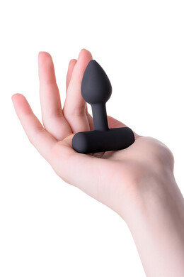 Анальная втулка с вибрацией Erotist Shaft чёрная